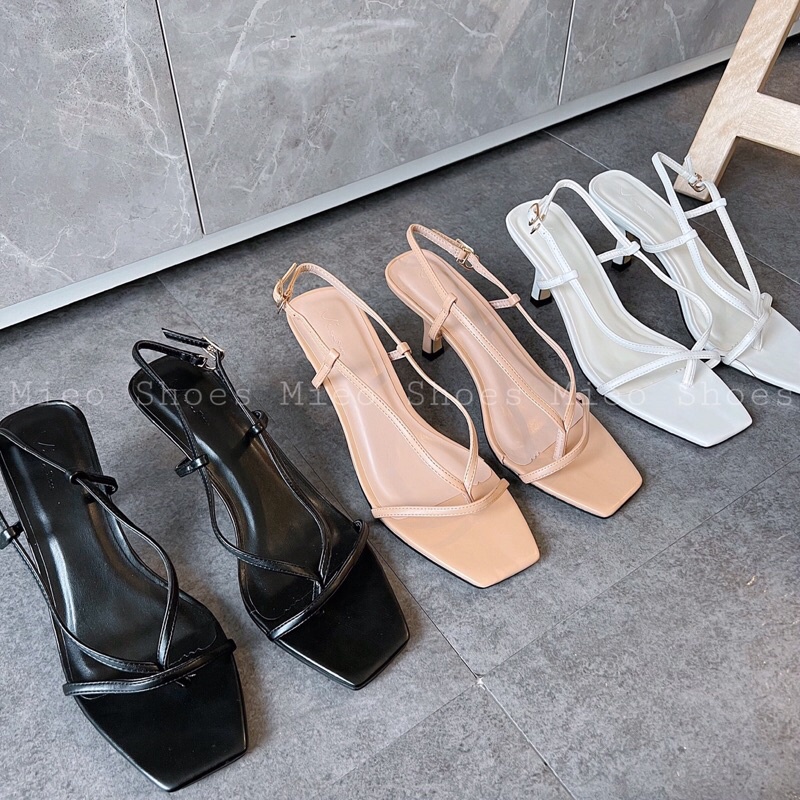 Guốc kẹp sandal MIEOSHOES ( G679 G680 G681 )