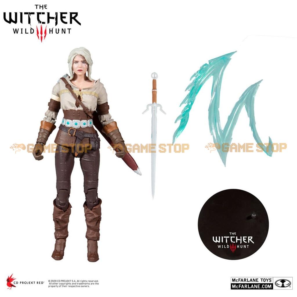 Mô hình The Witcher Ciri 18cm McFarlane Mô hình có khớp Nhựa PVC, ABS CHÍNH HÃNG MỸ TWMF04