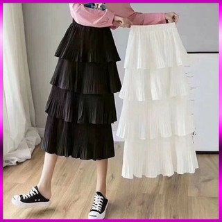 chân váy tầng thời trang nữ 4 tầng nhún cao cấp freeship 50k