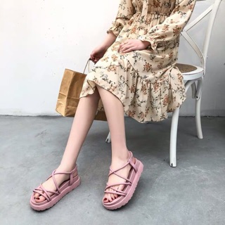 [ORDER] Sandal ulzzang quai chéo (có ảnh thật)