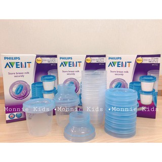 [ FREESHIP ] Cốc Trữ Sữa VIA Philips Avent (10Ly -180ml)