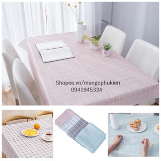 Phông nền kẻ caro PVC hỗ trợ chụp ảnh ( Khăn trải bàn kẻ caro)