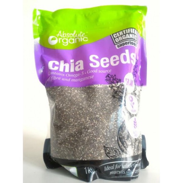 Hạt chia Úc túi 1kg ( cam kết hàng chuẩn xách tay )