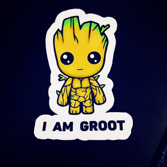 Miếng dán sticker Groot