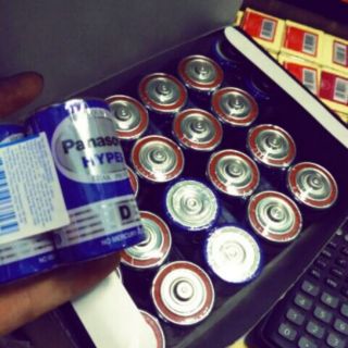 Vỉ 2 Viên Pin Đại Size D Panasonic Hàng Công Ty