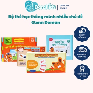 Bộ thẻ học thông minh Flash Card chuẩn Glenn Doman cho bé từ 0-6 tuổi, giúp bé phát triển tư duy sáng tạo