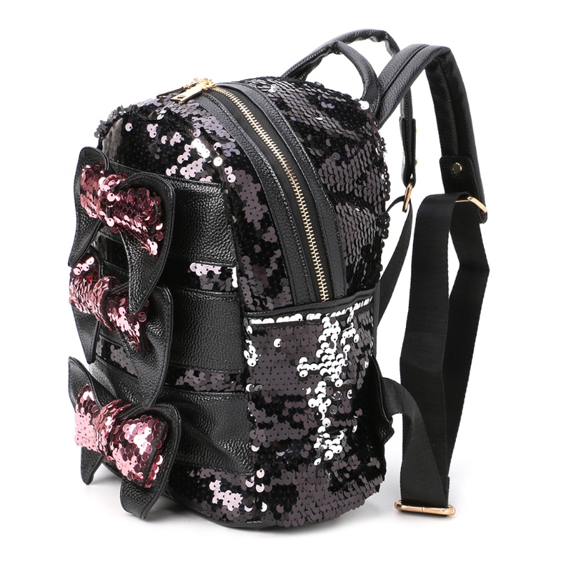 Ba Lô Mini Đính Cườm Lấp Lánh Xinh Xắn Dành Cho Nữ