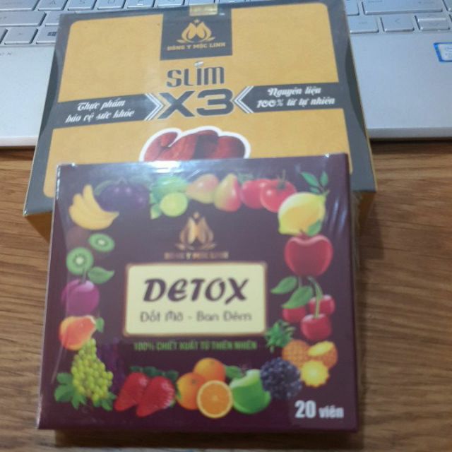 Giảm cân đông y mộc linh x3 tặng kèm 20v ban đêm | BigBuy360 - bigbuy360.vn