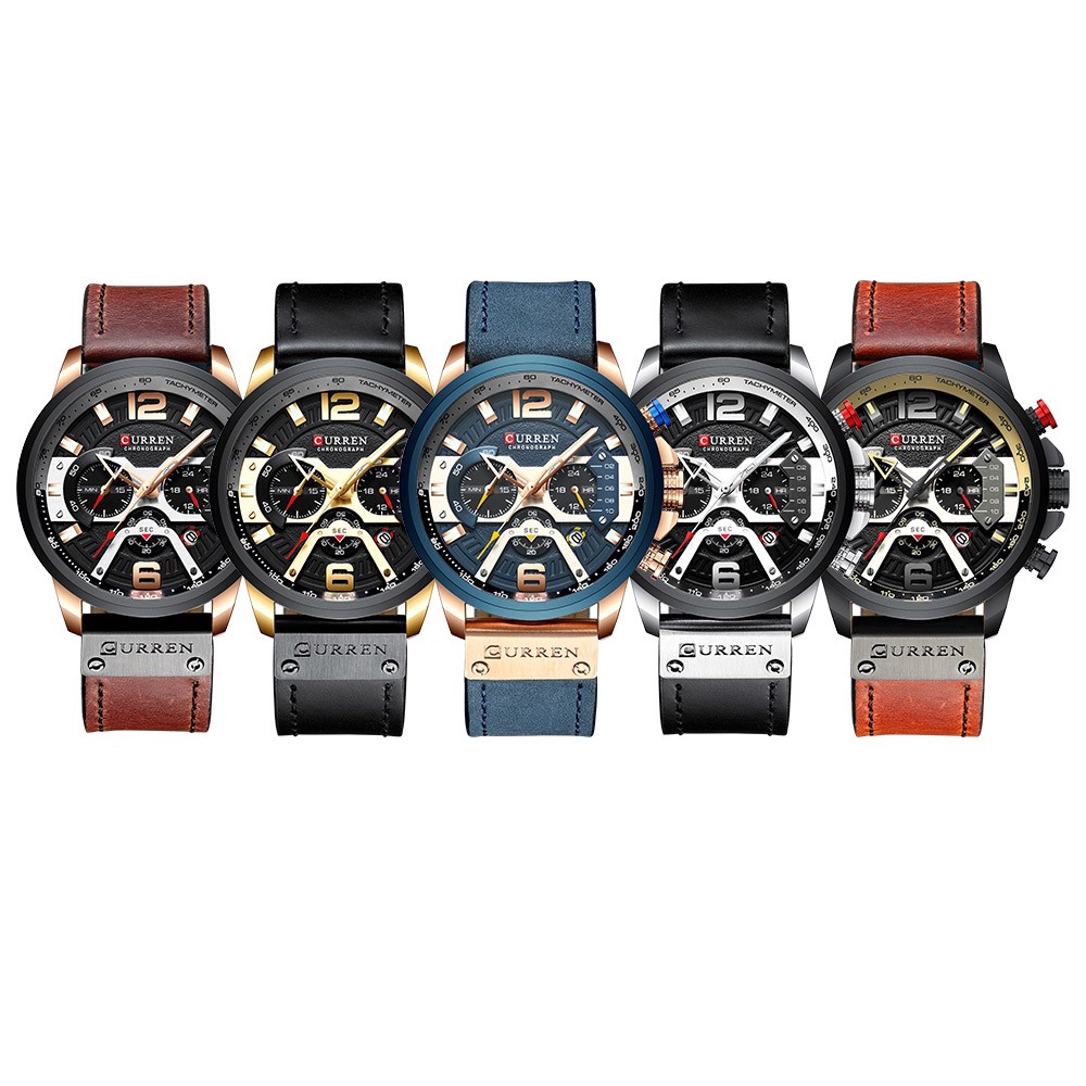 Đồng hồ Curren Men’s dây da | BigBuy360 - bigbuy360.vn