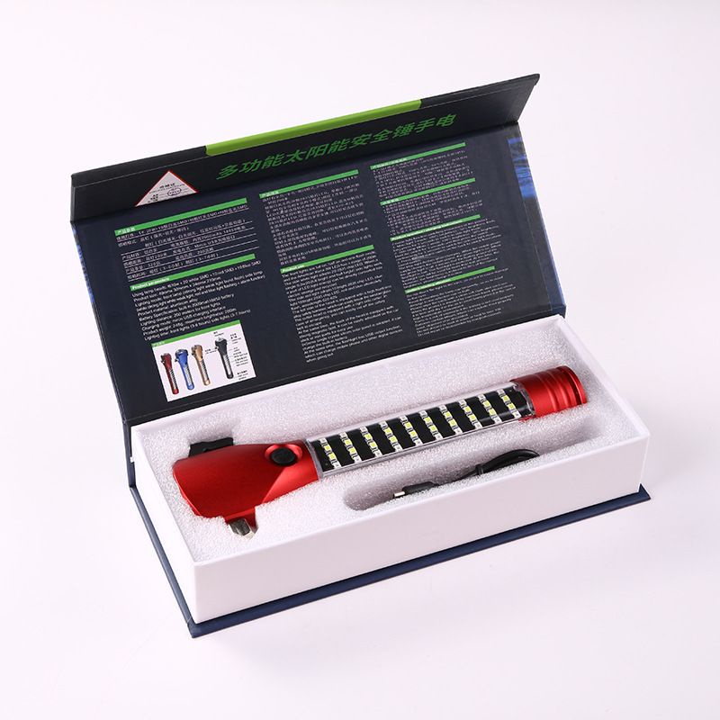 Đèn pin đa năng chức năng búa an toàn,,,