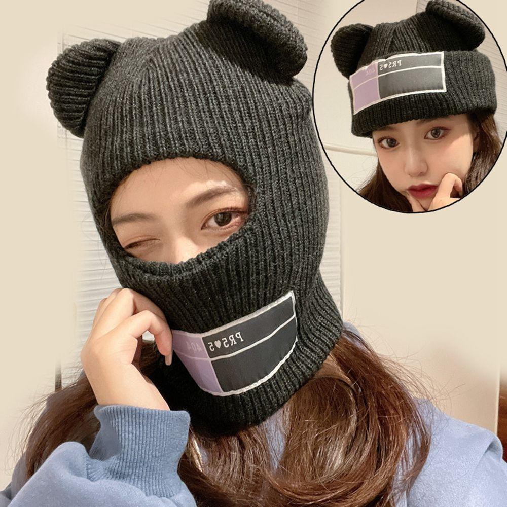 Mũ beanie Trùm Đầu Giữ Ấm Màu Sắc Đơn Giản Cho Nam