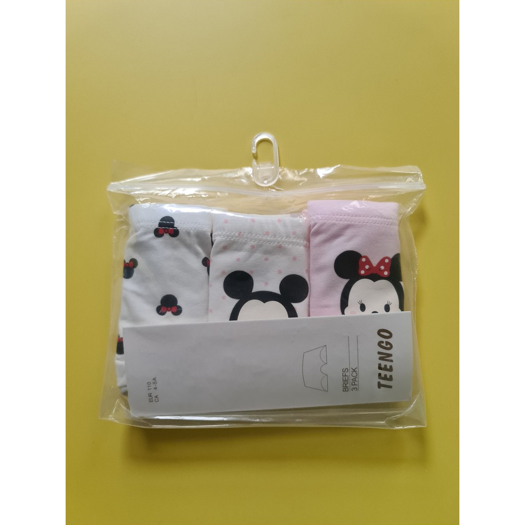 Quần Chip Đùi Bé Gái TEENGO Chất Liệu Cotton Mềm Mịn Nhiều Hoạ Tiết Hippo House Tặng Kèm Sticker dán