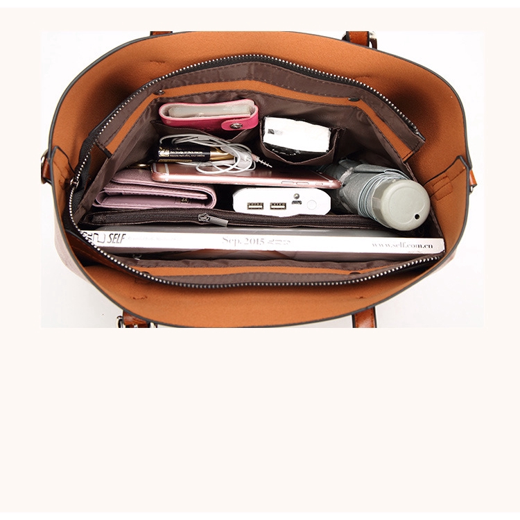 VERSDO Ready Stock Fashion Women Leather Handbags Luxury Women Shoulder Bags 4.6