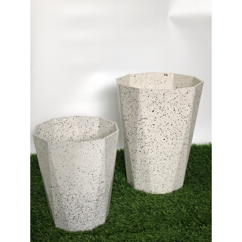Chậu nhựa kim cương đa giác