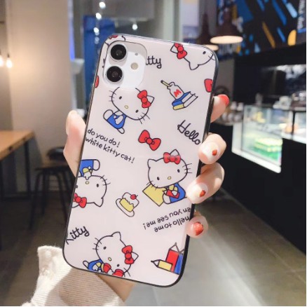 Ốp Điện Thoại Hình Hello Kitty Đáng Yêu Cho Huawei Nova 7 I5 T 4 E 3 I 3 E Mate 30 20 P 40 P 30 P 20 Kitty