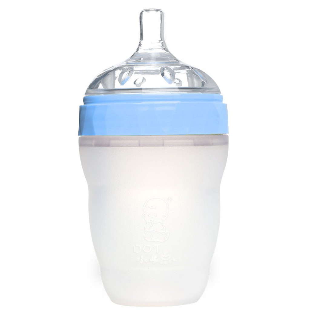 Bình sữa silicon kim cương Gluck baby MMD 240ml