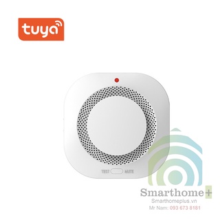 Đầu cảm biến khói báo động hỏa hoạn wifi tuya st-3v2