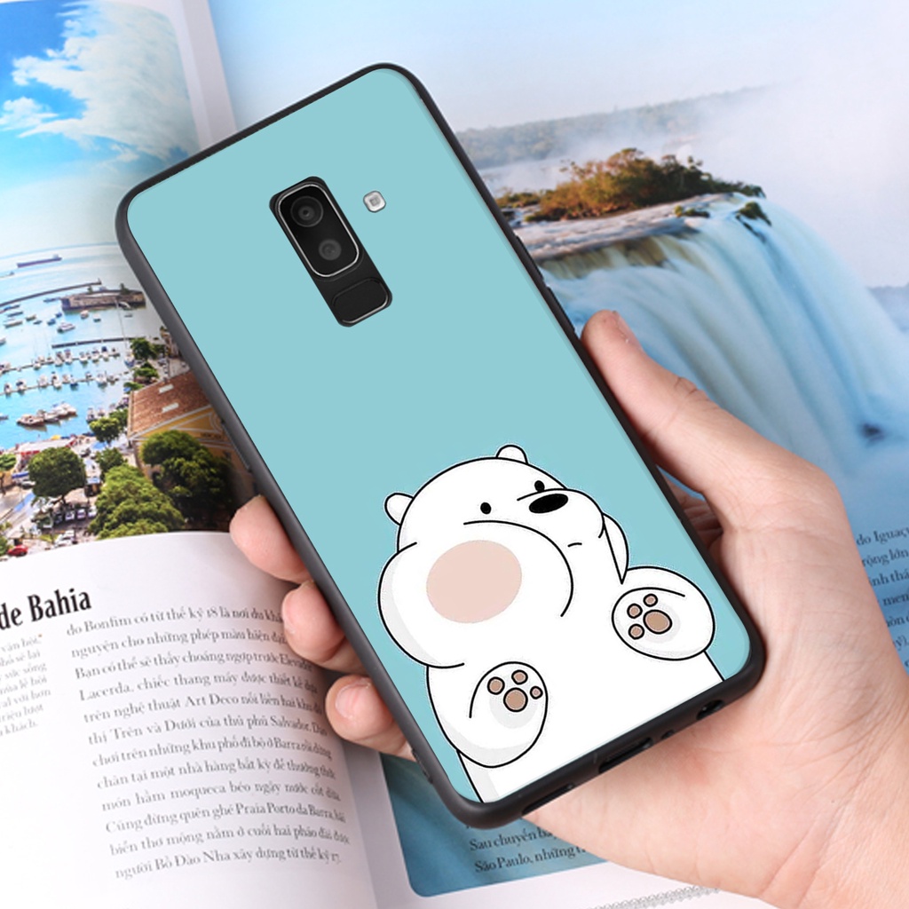 [Freeship từ 50k] ỐP LƯNG SAMSUNG J6 - J6 PLUS - J8 - J8 PLUS IN HÌNH GẤU WE BARE BEARS CHẤT | BigBuy360 - bigbuy360.vn