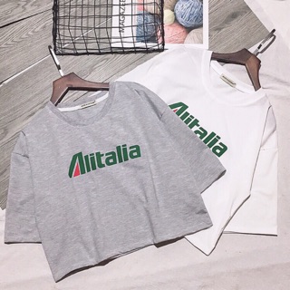 Áo Thun croptop form rộng