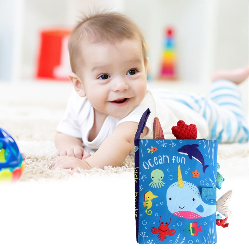 Sách vải 3D theo chủ đề động vật dành cho trẻ em