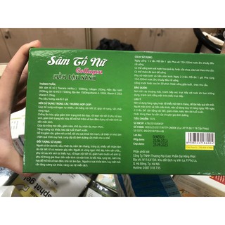 Sâm tố nữ collagen
