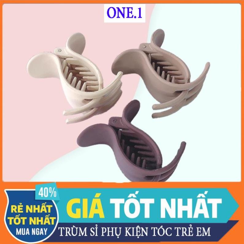 Kẹp càng cua 5 răng phong cách Hàn Quốc - Màu nhám hot trends 2022-Kẹp hàn quốc 3 răng 5 răng