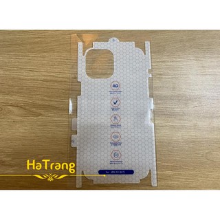 Hot PPF 4 lớp loại xịn Nhám và bóng mặt trước và sau cho Ihone từ 6+ đến 12 PRO Max