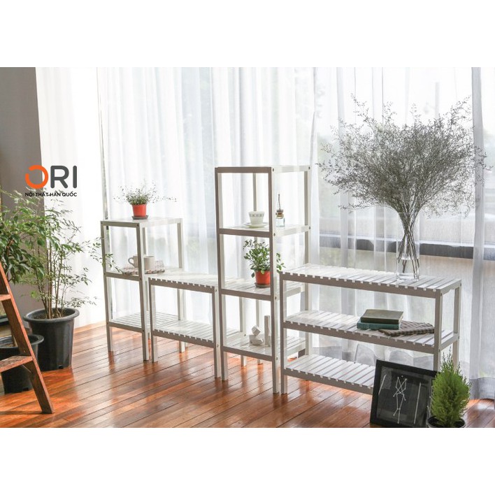 COMBO BỘ KỆ ĐA NĂNG LẮP RÁP KIỂU HÀN TIẾT KIỆM - SHELF 4F+3F - BENCH 2FS + 3FM