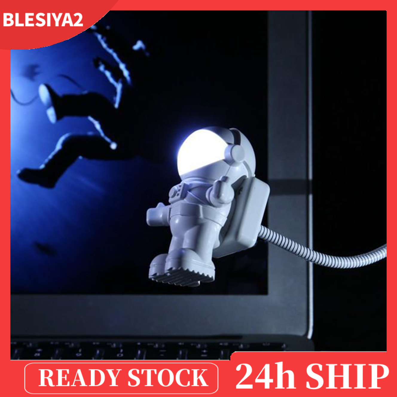 Đèn Đọc Sách Usb Hình Phi Hành Gia Chất Lượng Caoya2