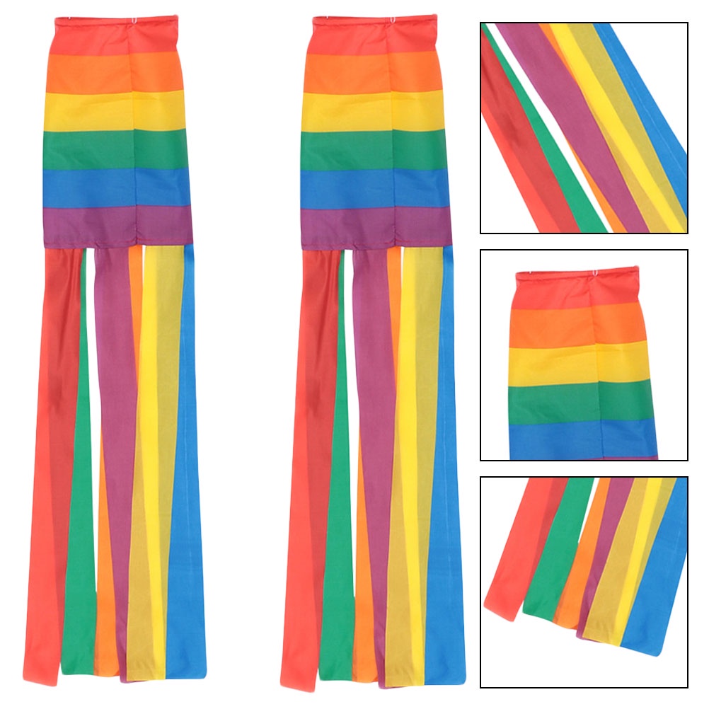 Set 2 Cối Xay Gió Màu Sắc Cầu Vồng LGBT