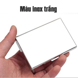 Ví đựng thẻ ATM inox 6 ngăn dày cao cấp