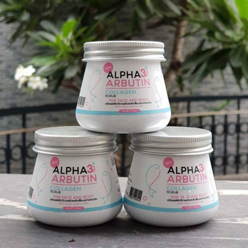 Tẩy tế bào chết ALPHA ARBUTIN SCRUB 3+