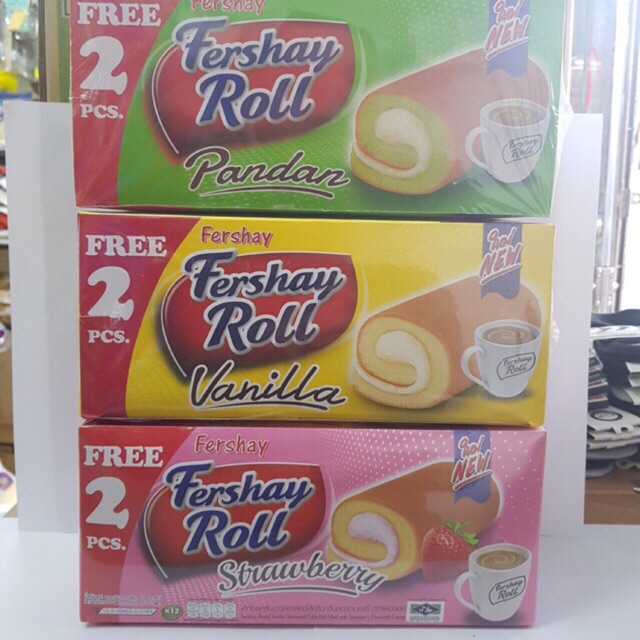 BÁNH CUỘN VANILA THÁI LAN 240Gam