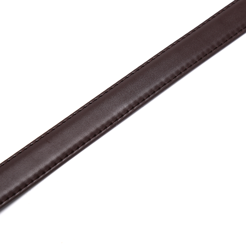 Thắt lưng nữ GJCUTE bằng da khóa tròn màu vàng đen