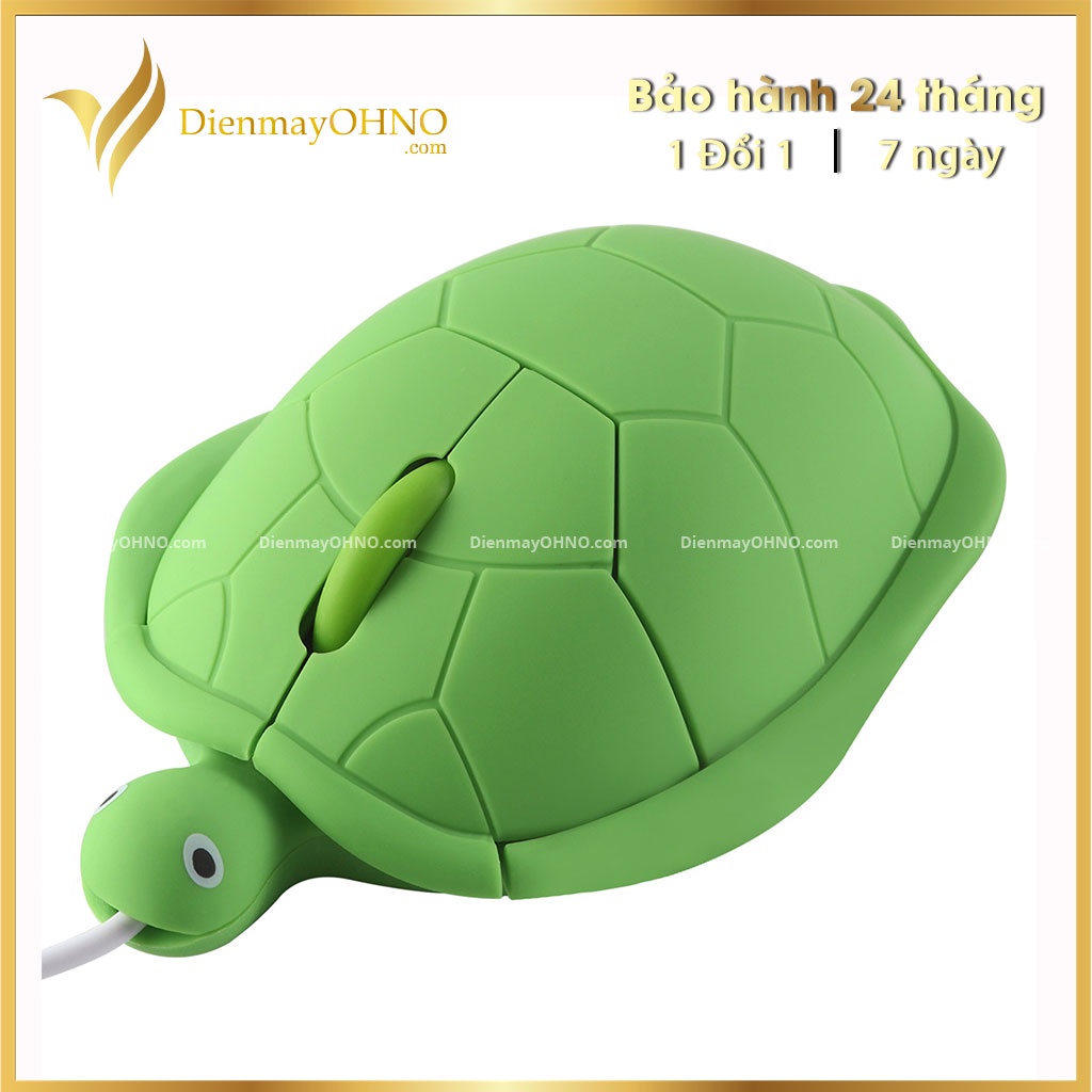 Chuột Máy Tính Hình Con Rùa Chính Hãng Con Chuột Laptop Gaming PC Có Dây – Điện Máy OHNO