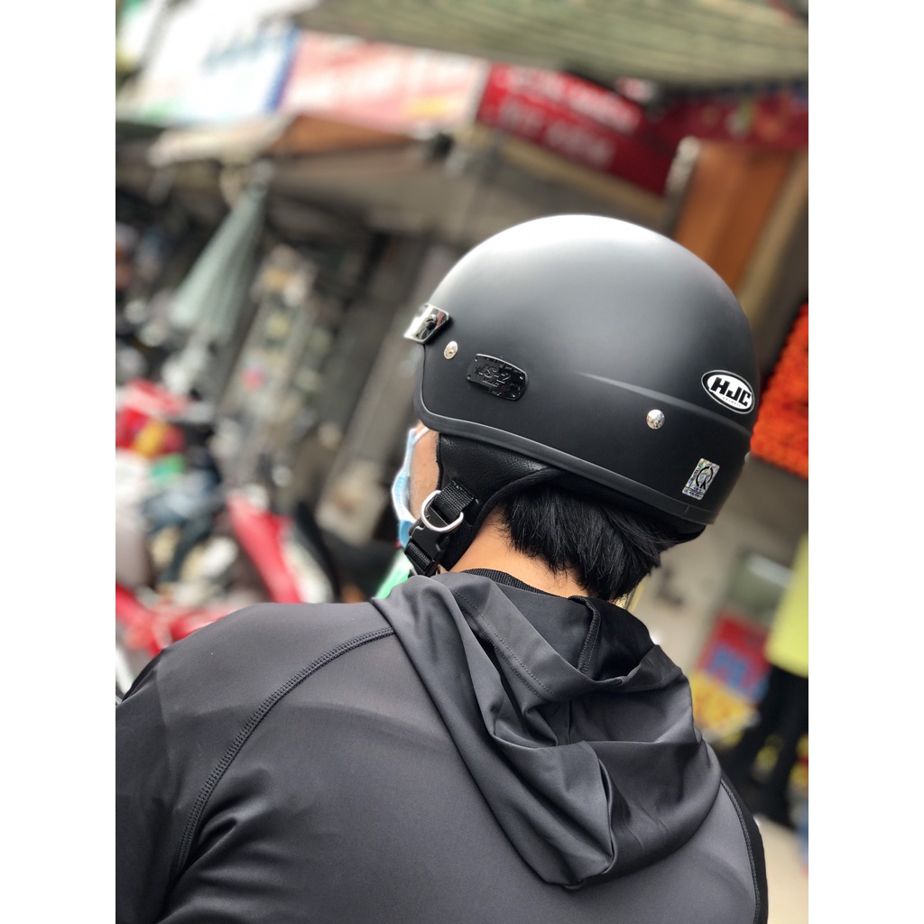 Mũ bảo hiểm nửa đầu kính ẩn HJC IS-2V chính hãng