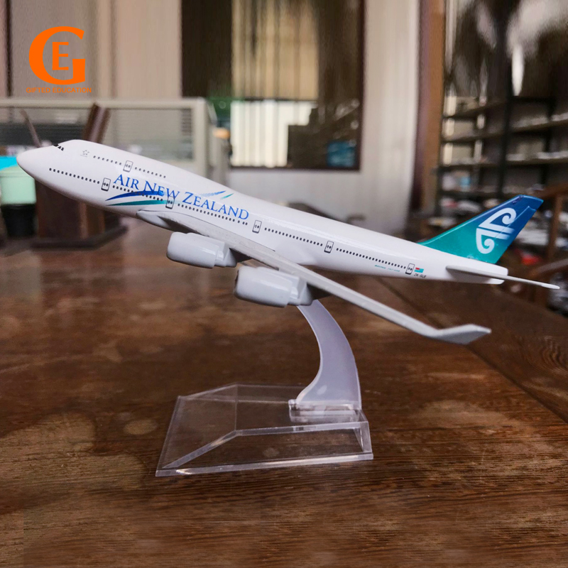 Mô Hình Máy Bay Zealand B747 Boeing 747 Bằng Kim Loại 16CM