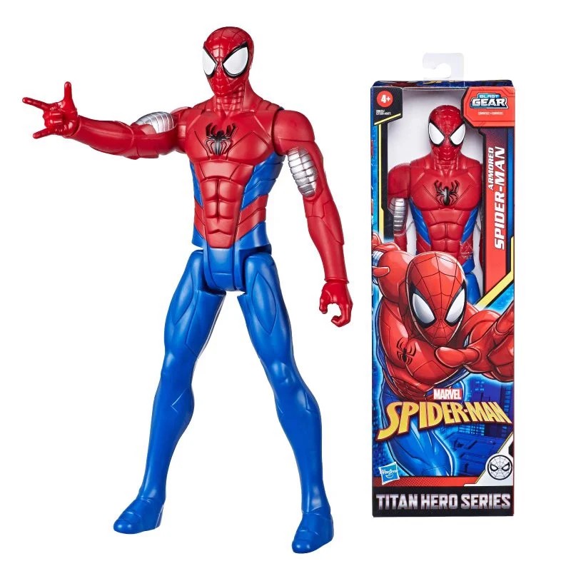 Đồ chơi Hasbro chiến binh Titan trang bị giáp Spiderman E2343