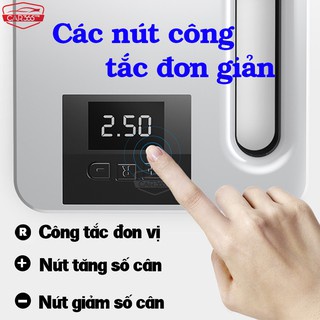 Máy bơm lốp xe ô tô điện tử thông minh tự ngắt cao cấp màn LCD - Thiết kế nhỏ gọn -BH 12Th 1đổi1 30 ngày