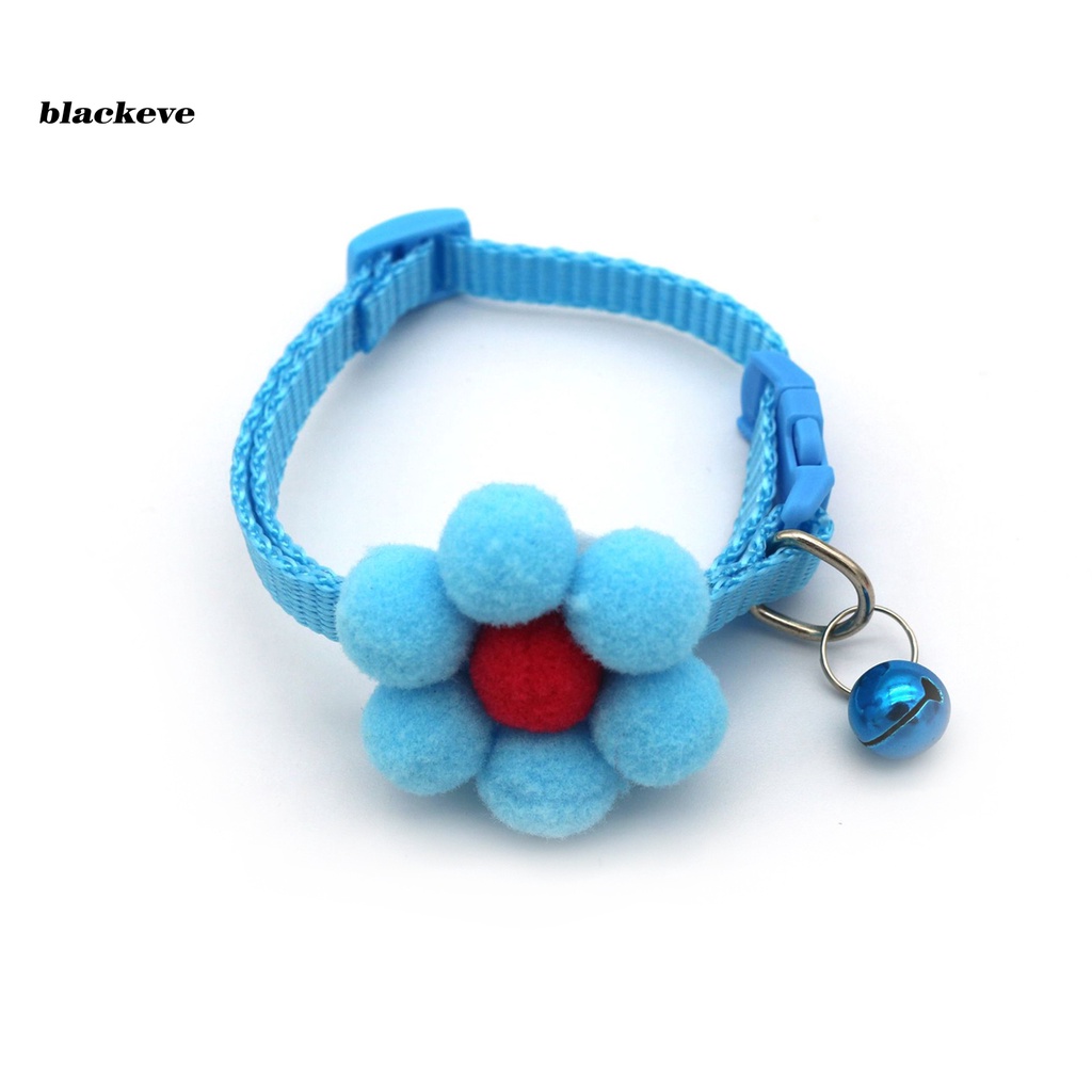 Vòng đeo cổ họa tiết hoa bằng nylon cho thú cưng đáng yêu