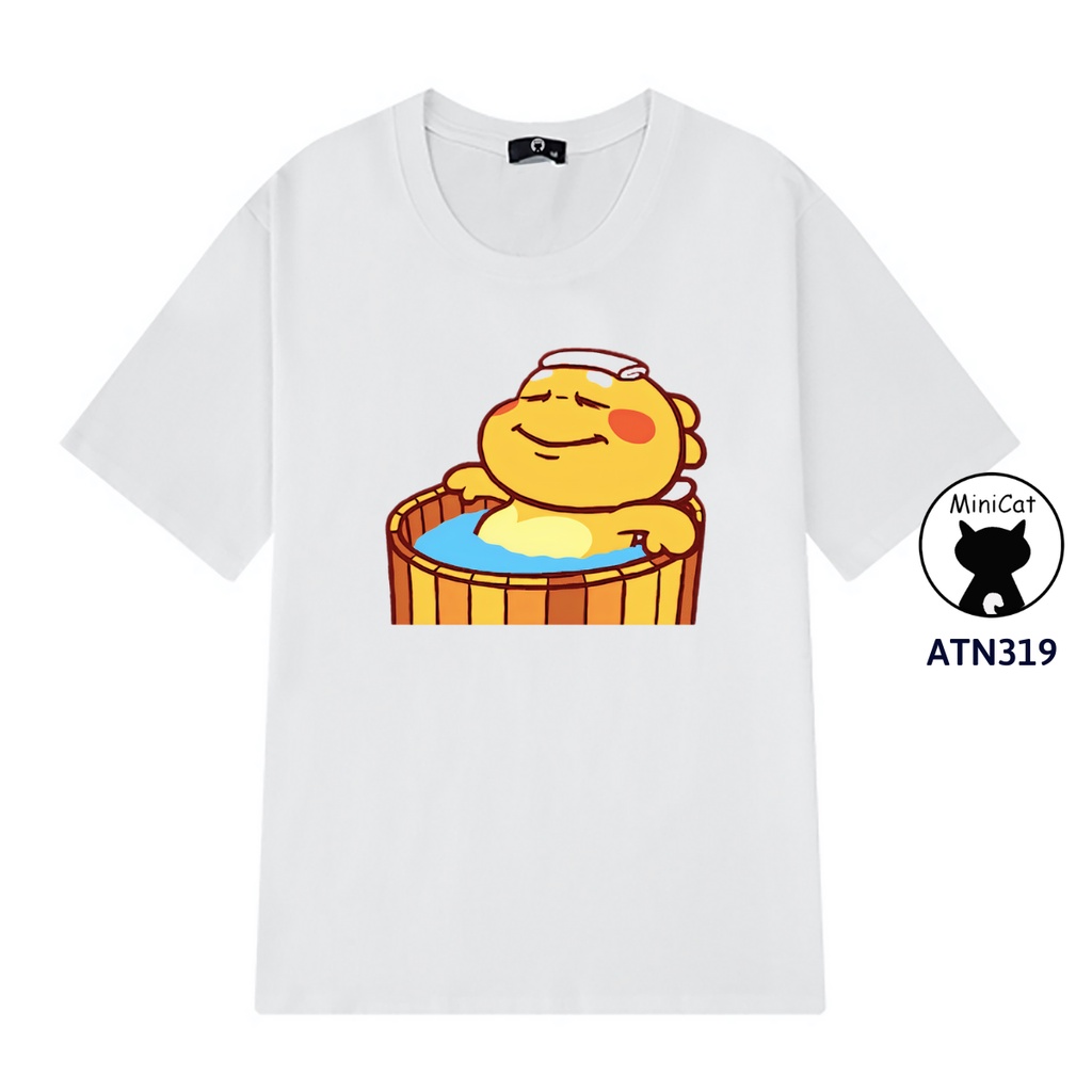 Áo thun tay lỡ MiniCat phông unisex nam nữ form rộng ATN319 | BigBuy360 - bigbuy360.vn