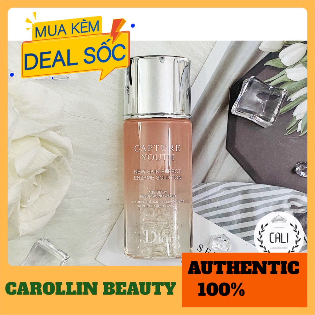 Nước hoa hồng 💖 FREESHIP 💋  Nước hoa hồng Dior Enzyme Capture Youth chính hãng  [ Minisize ] CAROLLIN BEAUTY