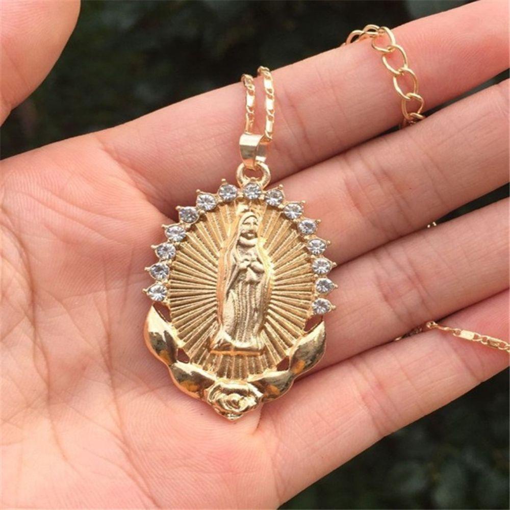JONYE Vòng cổ Mặt Thánh Giá Unisex