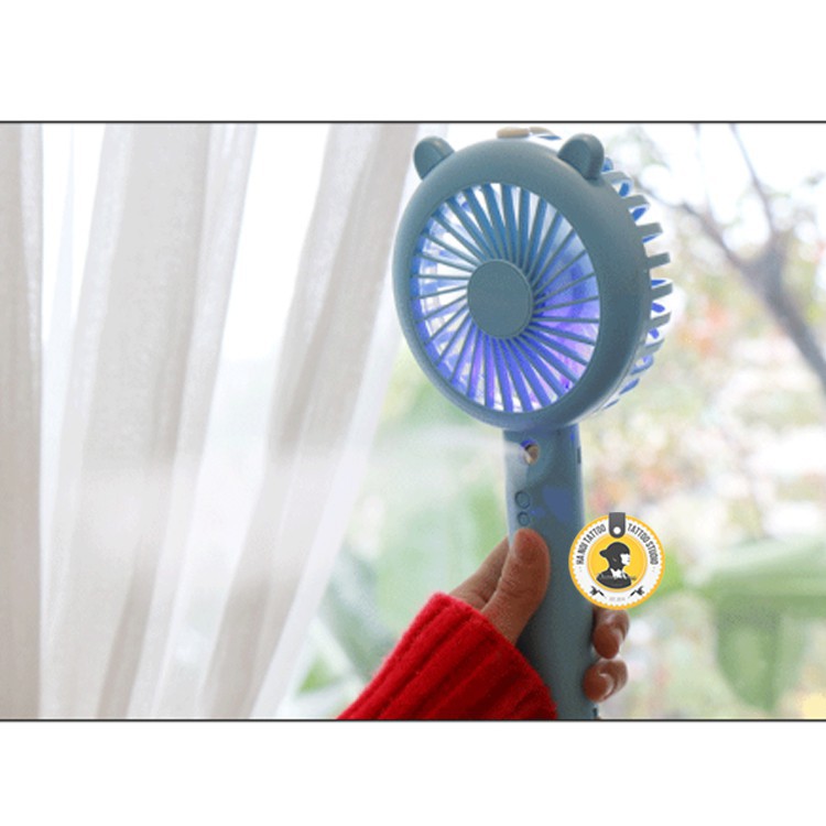 Quạt mini cầm tay sương tự động | BigBuy360 - bigbuy360.vn
