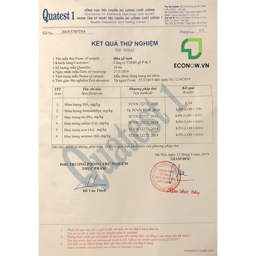 100 đôi đũa gỗ bồ đề kèm tăm bao giấy xanh lá