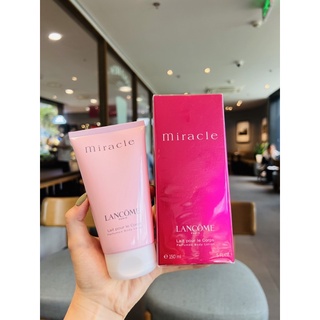 Dưỡng thể nước hoa l ancôme miracle body lotion 150ml