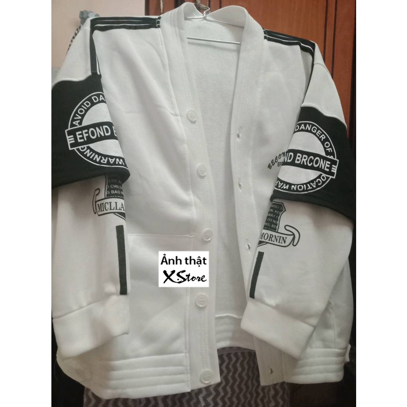 Áo Khoác Cardigan In Logo Chữ Brcon Có Ảnh Thật Tự Chụp - Áo Khoác Chất Nỉ Ngoại Mềm Mịn Hot Trend 2021 Unisex X.Store