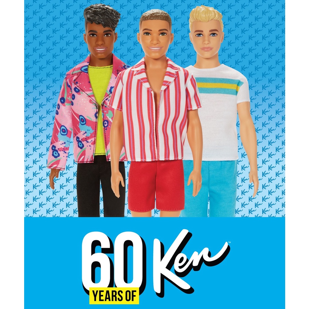 Bộ Sưu Tập Kỉ Niệm 60 Năm Búp Bê Barbie Ken 60th Anniversary