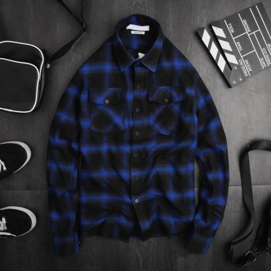 Áo SƠ MI KẺ DẠ Nam, Chất Dày Dặn, Bụi Bặm, Phong Cách | BigBuy360 - bigbuy360.vn