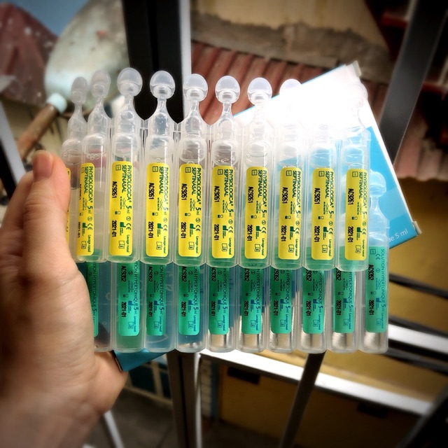 Mix tép xanh tép vàng Nước muối sinh lý chứa kháng viêm Physiologica Septinasal